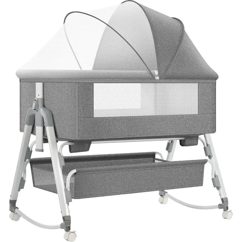 AeroNest™ Portable Baby Bassinet | Movable Cradle & Travel Bed for Newborns