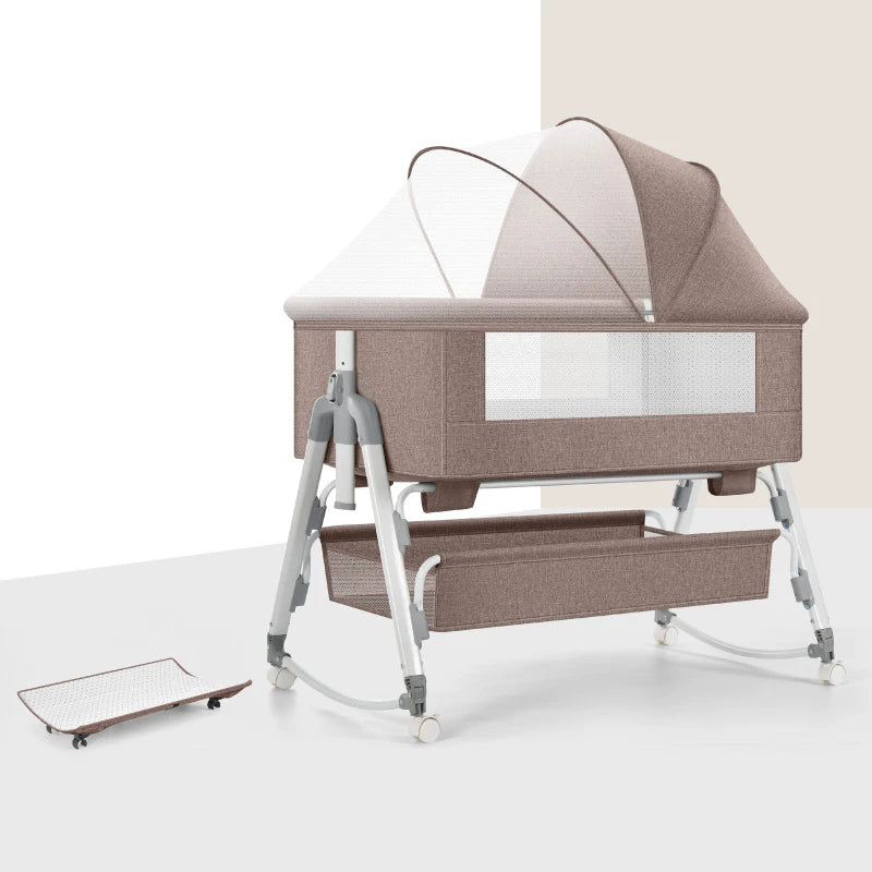 AeroNest™ Portable Baby Bassinet | Movable Cradle & Travel Bed for Newborns