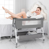AeroNest™ Portable Baby Bassinet | Movable Cradle & Travel Bed for Newborns