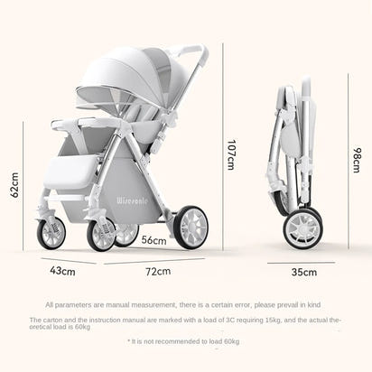 AeroNest™ Lightweight Foldable Stroller