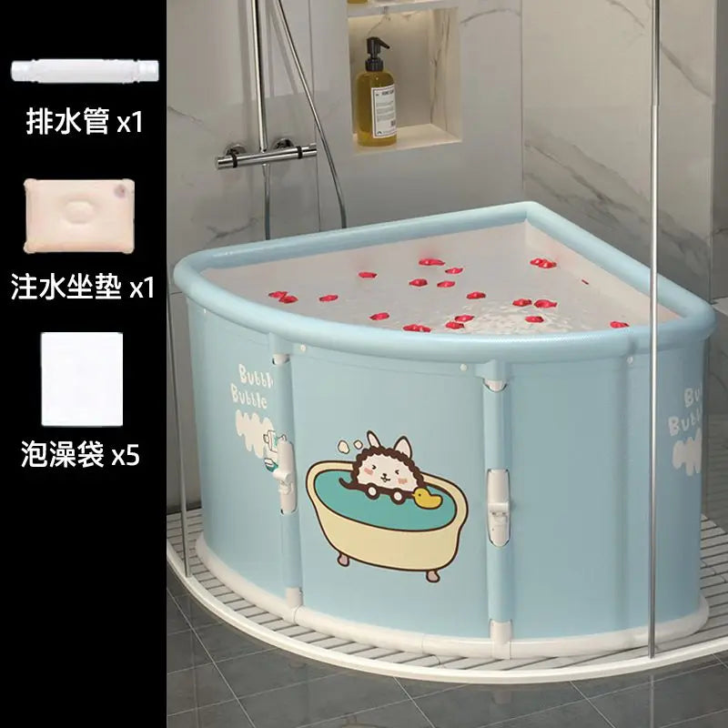 AeroNest™ Foldable Baby Bathtub | Portable, Temperature-Safe & Space-Saving Design