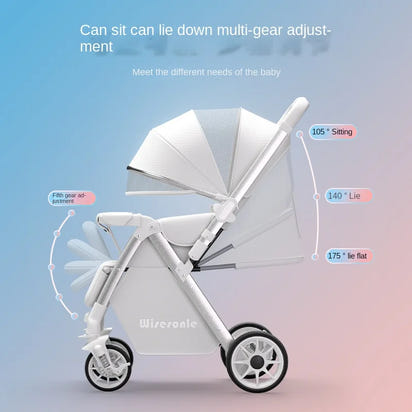 AeroNest™ Lightweight Foldable Stroller