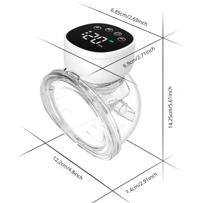 AeroNest™ Wearable Electric Breast Pump – Hands-Free Automatic Milk Expression