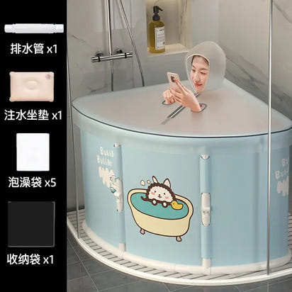 AeroNest™ Foldable Baby Bathtub | Portable, Temperature-Safe & Space-Saving Design