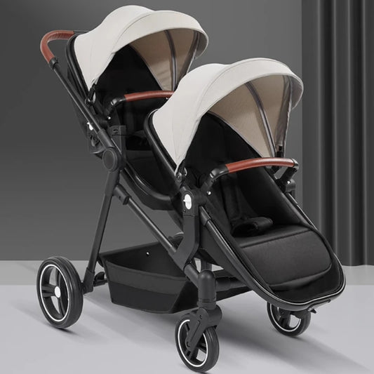 AeroNest™ AirGlide™ 2-in-1 Travel Stroller | Foldable, Lightweight & Convertible Baby Bik