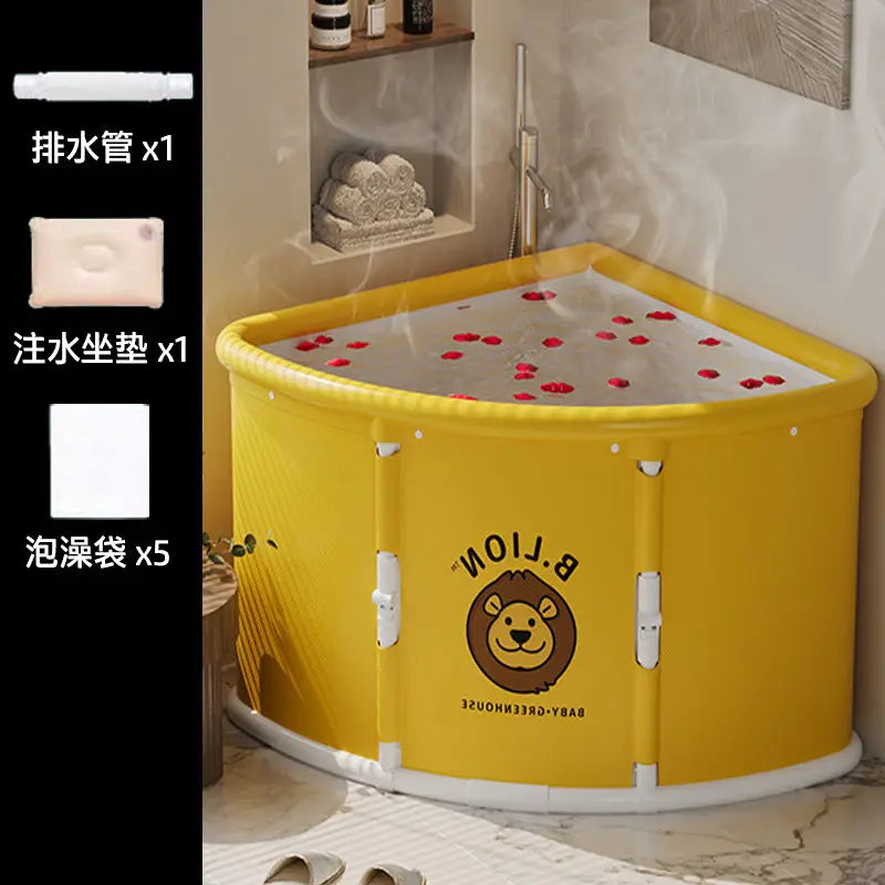 AeroNest™ Foldable Baby Bathtub | Portable, Temperature-Safe & Space-Saving Design