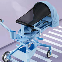 AeroNest™ High-View Baby Stroller – Lightweight, Shock-Absorbing 4-Wheel Design
